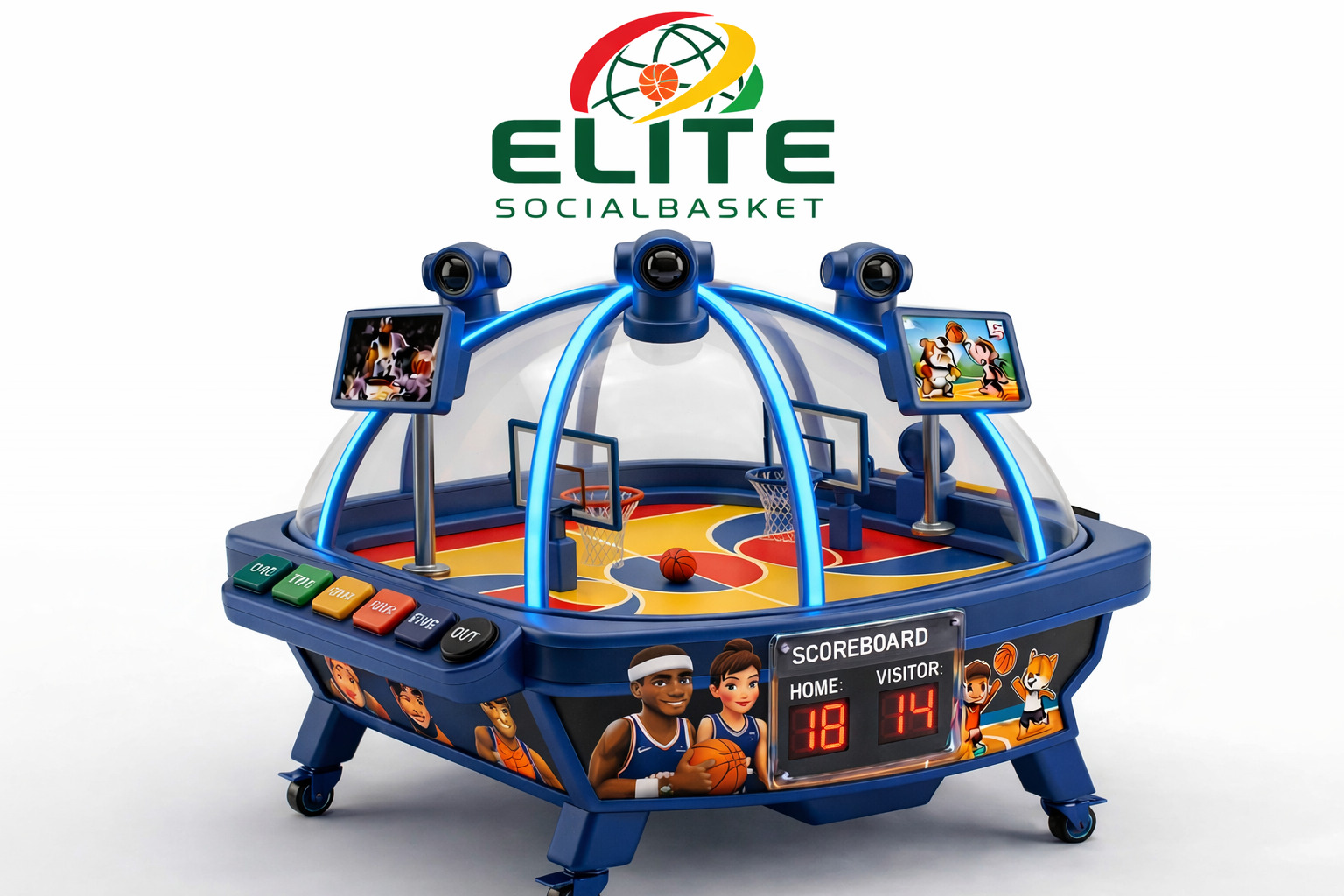 Jouet Hybride Elite SocialBasket - Vue 2